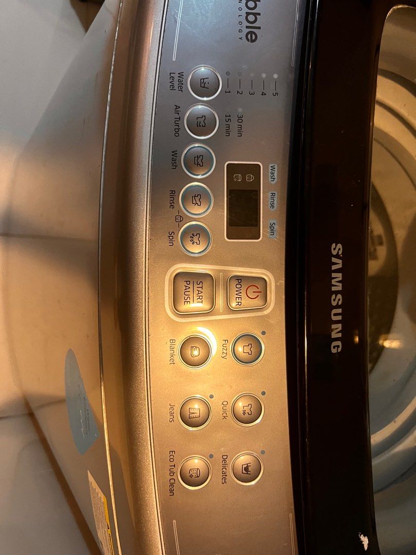 Selling top load Samsung washing machine, TV & Home Appliances, Washing