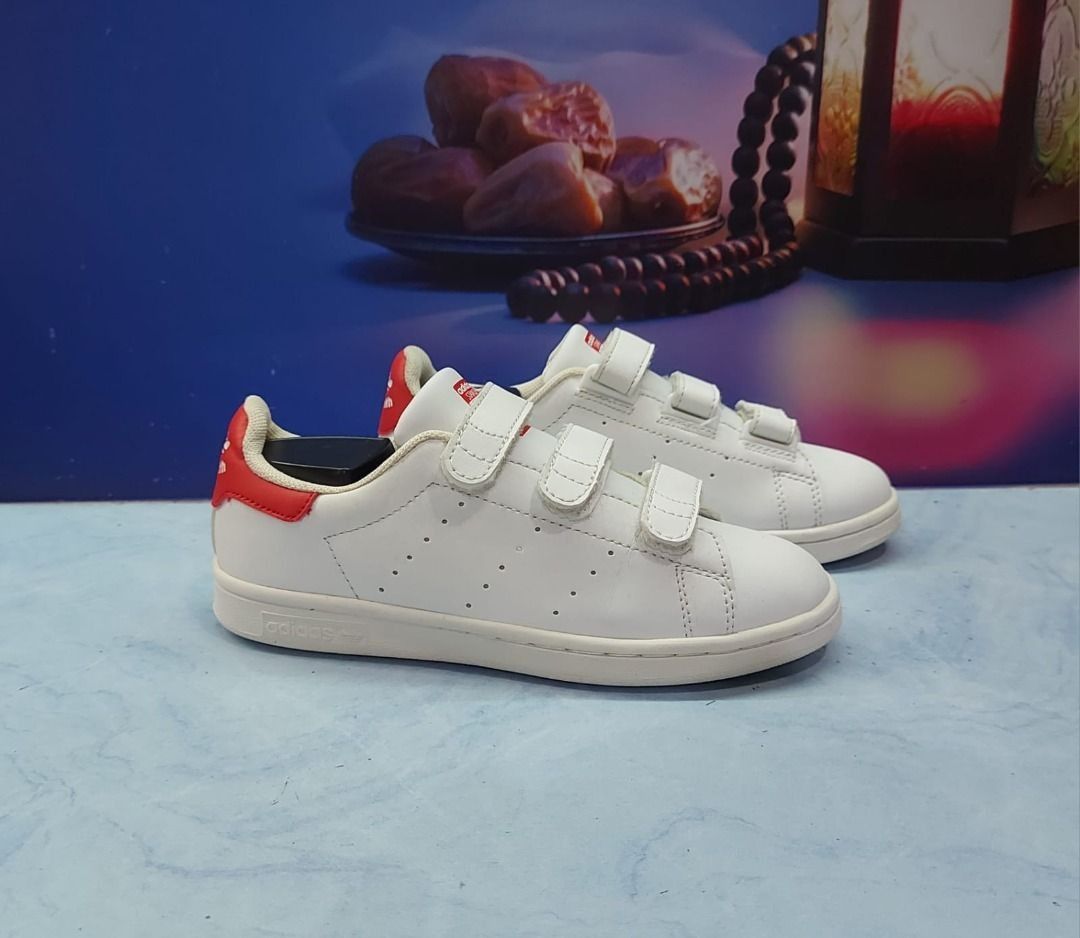 Sepatu Anak adidas Stan Smith M20329 Red Kids size 34, Bayi Anak