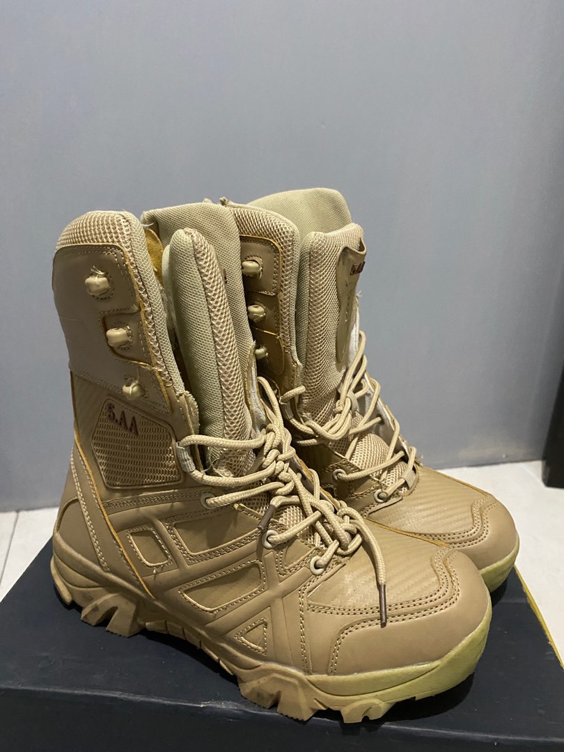 Sepatu boots 5aa tactical army on Carousell