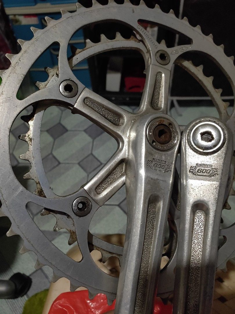 Shimano 600 hot sale arabesque crankset