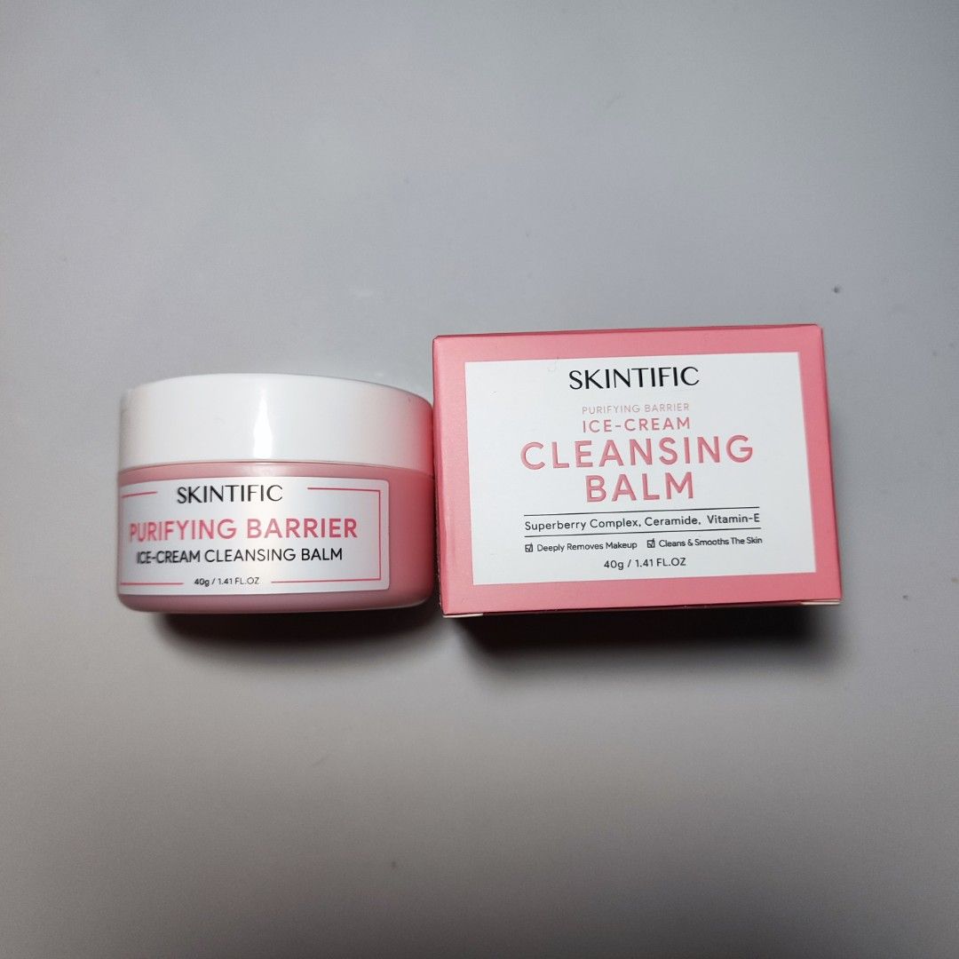Skintific Purifying Barrier IceCream Cleansing Balm on Carousell