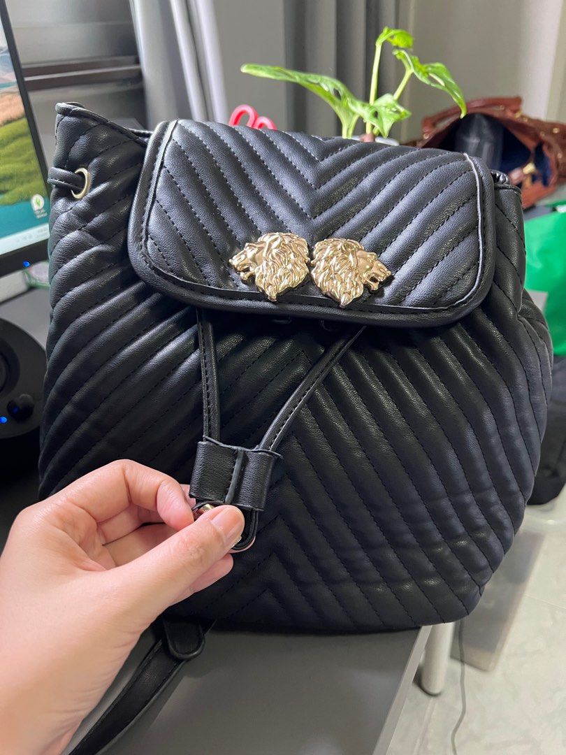 Quilted backpack clearance zara