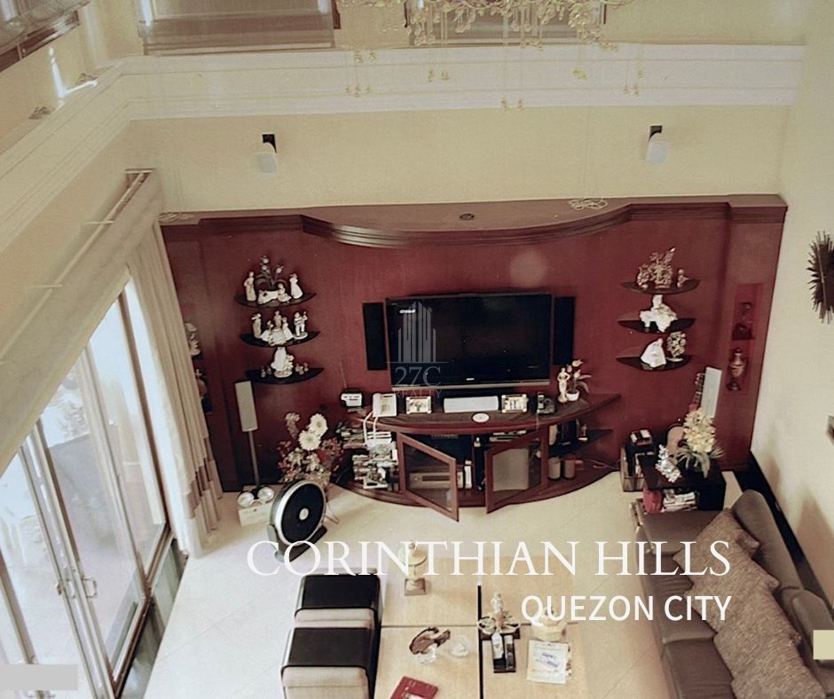 Spacious House with Pool for Sale in Corinthian Hills, Quezon City