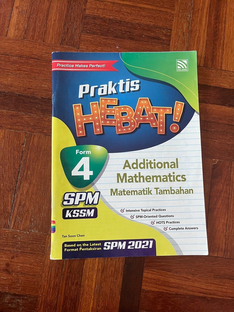 SPM ADD MATH FORM 4-5 Workbook Revision Secondary, Hobbies & Toys ...
