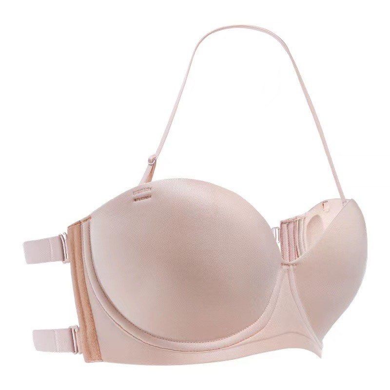 Strapless Halter Sexy Youth Girl Bra Wireless Non-slip Invisible Women  Lingerie Push Up Ladies Underwear Removable Invisible Silicone patch Female  Bralette, Women's Fashion, Maternity wear on Carousell