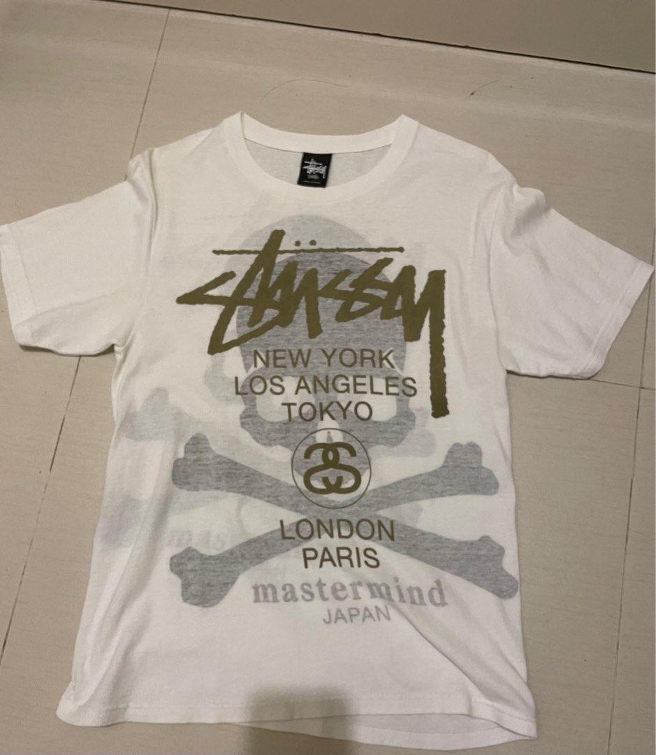 Stussy x mastermind Japan tee size S 75% new, 男裝, 運動服裝 