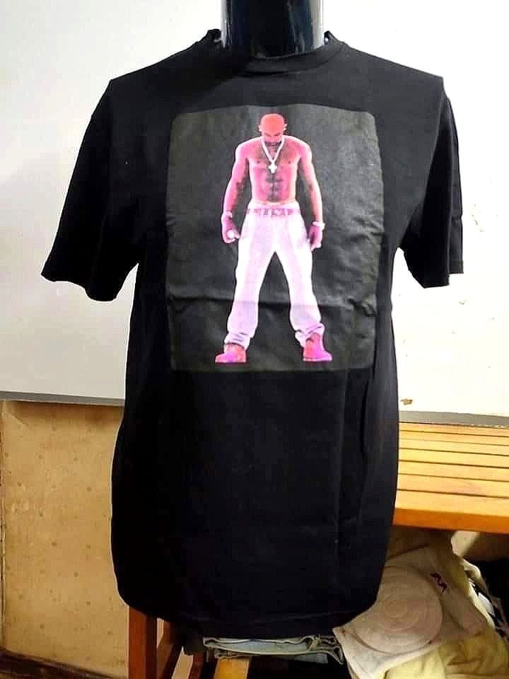SUPREME X TUPAC SHAKUR Men s Fashion Tops Sets Tshirts Polo Shirts on Carousell
