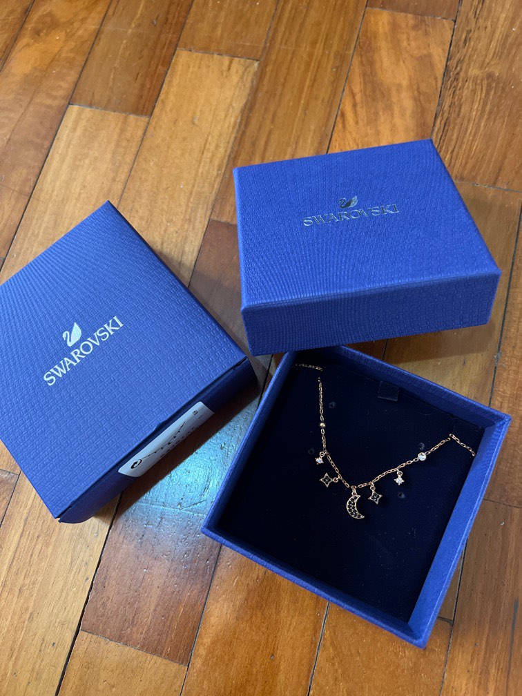 Hotel del luna swarovski moon necklace store