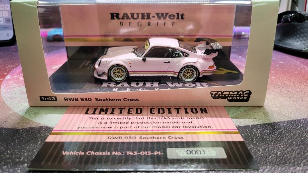 Tarmac(1:43)-RWB 930 Southern cross RAUH-WELT BEGRIFF, 興趣及遊戲