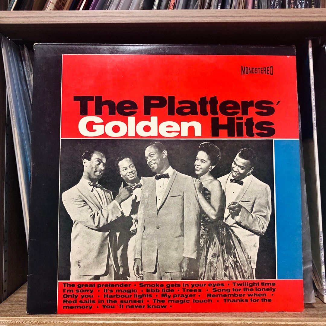 The Platters Golden Hits (vinyl record lp), Hobbies & Toys, Music