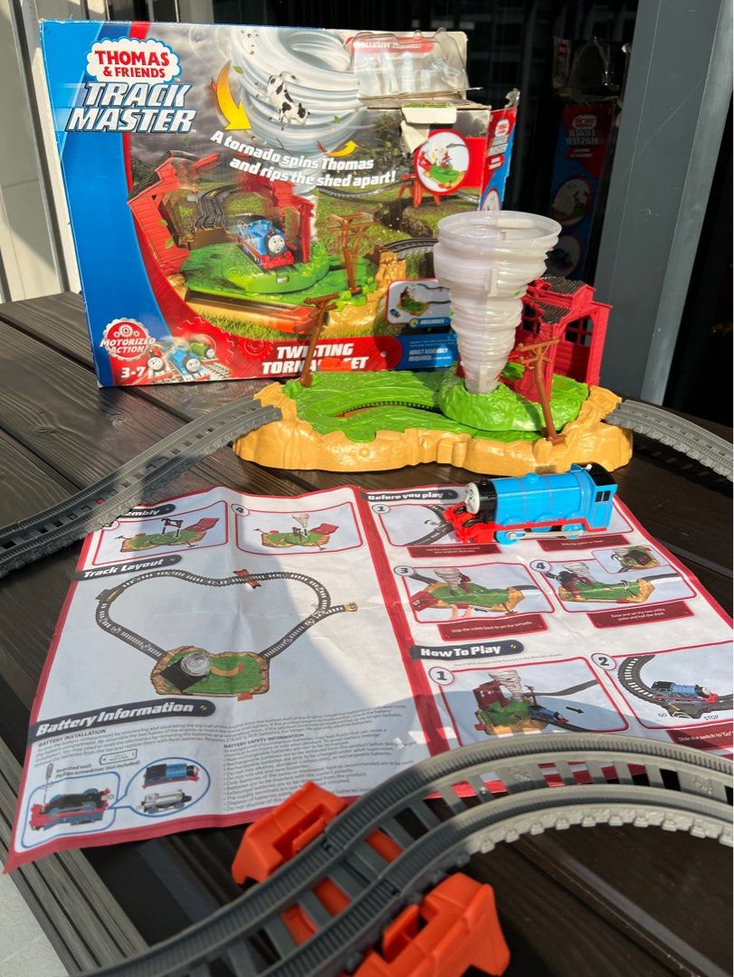 Trackmaster tornado set discount