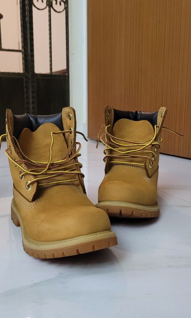 Gold timberland outlet boots