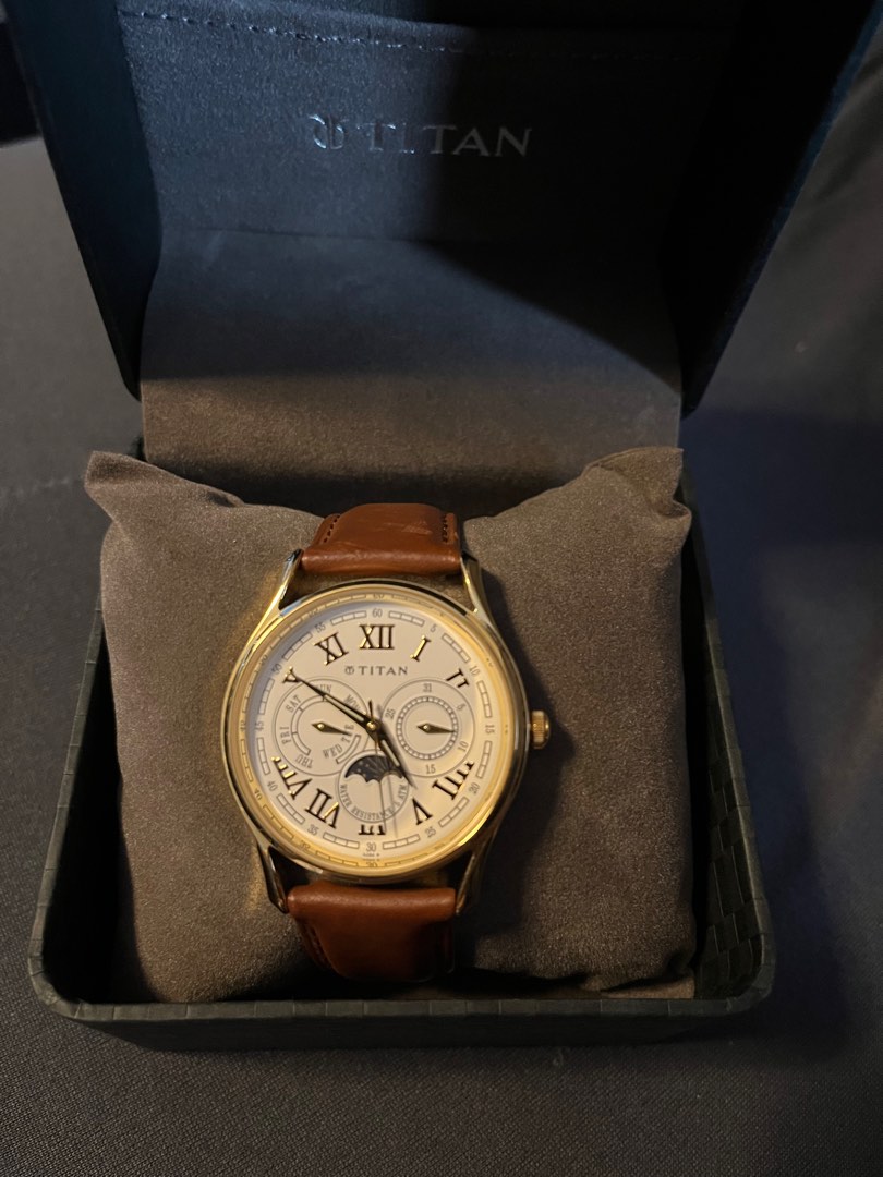Titan 1487YAB Vintage Analog Watch Luxury Watches on Carousell
