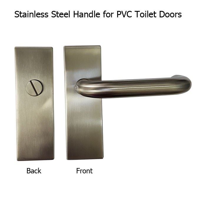 Toilet door handle stainless steel, Furniture & Home Living, Security