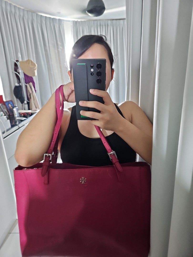 Tory burch store large emerson tote