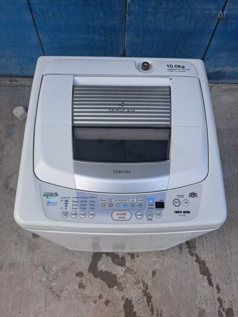 toshiba washing machine 10kg, TV & Home Appliances, Washing Machines
