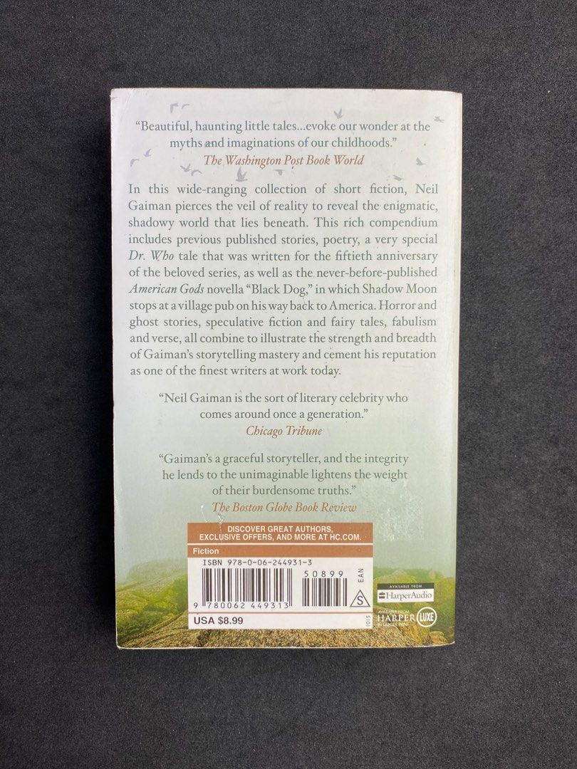 Trigger Warning By Neil Gaiman, Hobbies & Toys, Books & Magazines