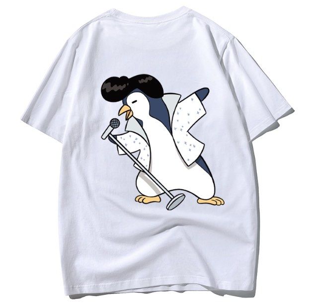 penguin white t shirt