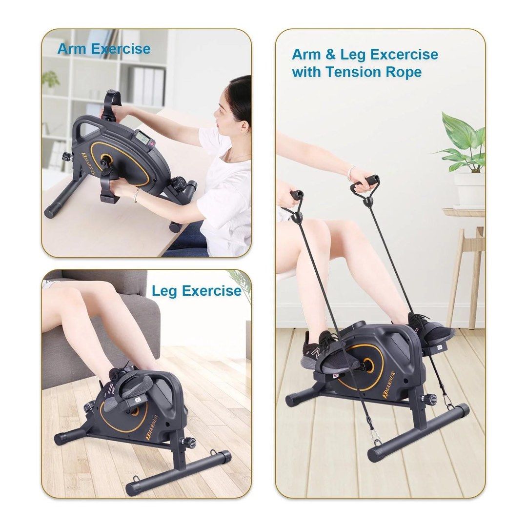 Under Desk Stationary Exercise Bike Aerobic Exercise for Arms Leg Foot  Portable