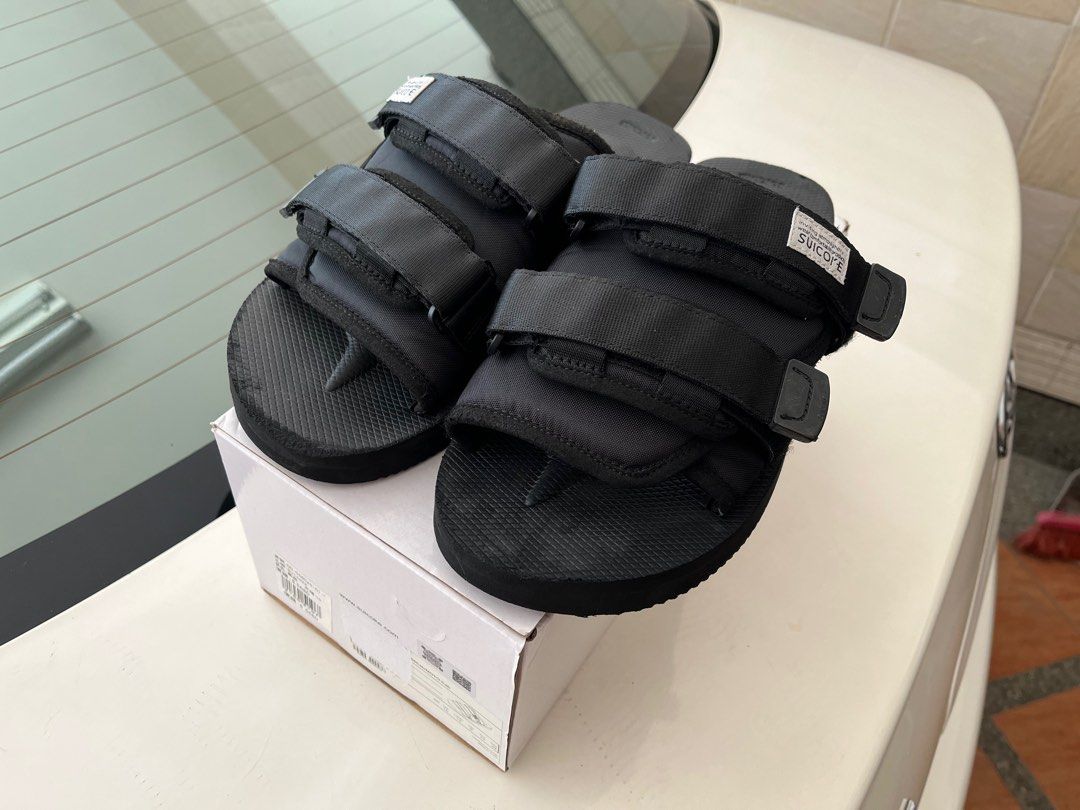 us10) Suicoke - Moto-cab Mules 拖鞋, 他的時尚, 鞋, 拖鞋在旋轉拍賣