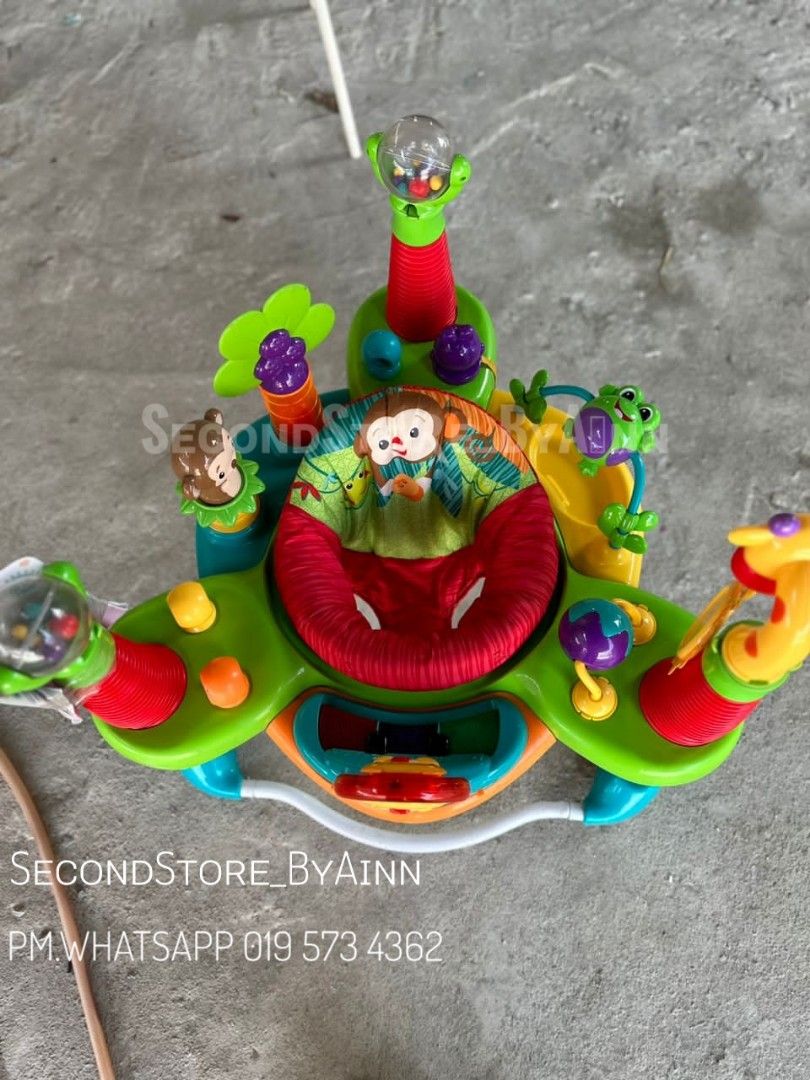 Bright starts explore & roar activity jumper clearance