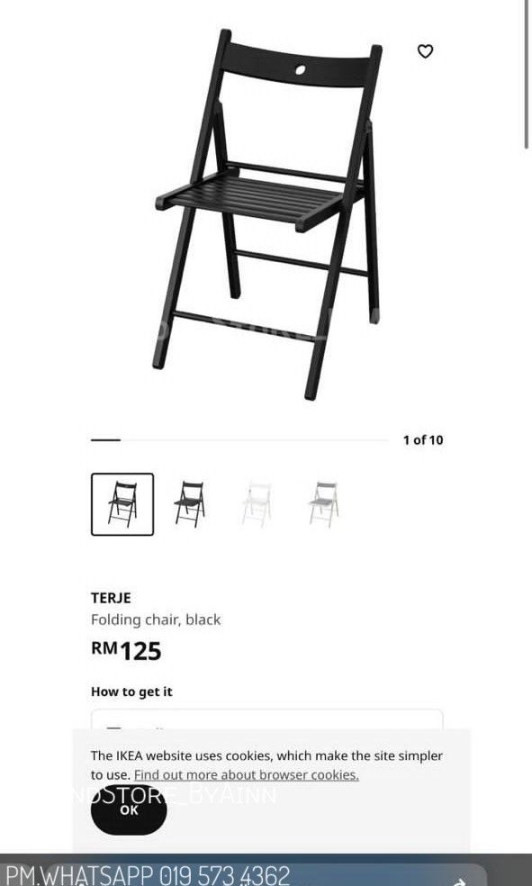 Used Ikea Table Set, Furniture & Home Living, Furniture, Tables & Sets on Carousell