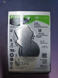 Used Seagate 500GB BarraCuda 2.5" HDD