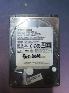 Used Toshiba 1TB 2.5 HDD