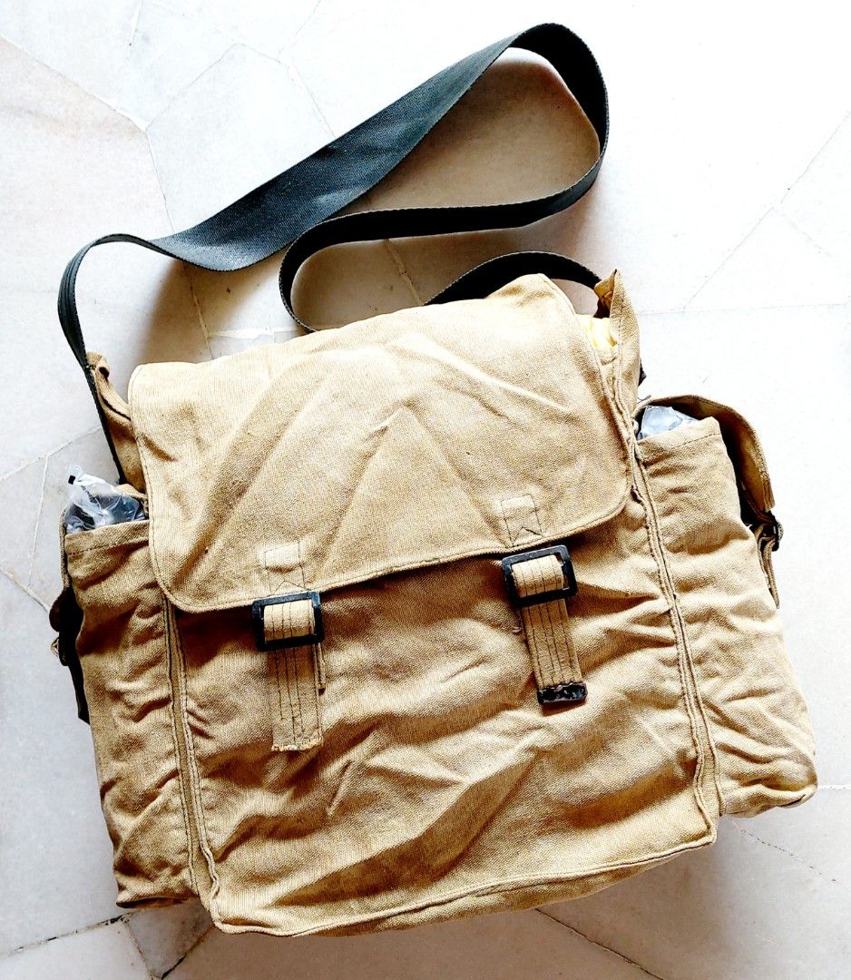 2 in 1 best sale canvas backpack shoulder bag