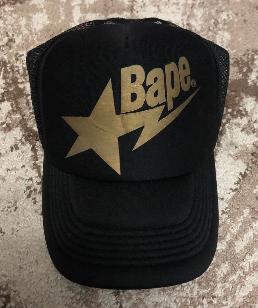 Vintage Bapesta Cap, Men's Fashion, Watches & Accessories, Cap & Hats ...