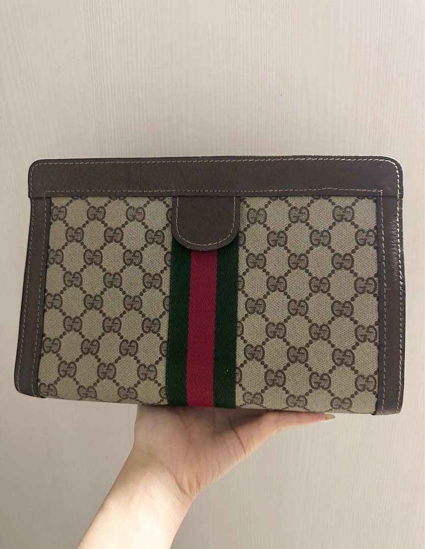 Vintage gucci new arrivals pouch