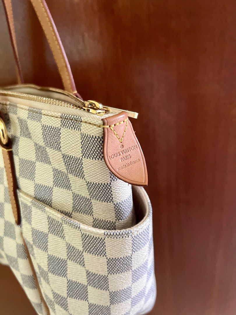 LOUIS VUITTON Vintage Totally PM Damier Azur - A Retro Tale