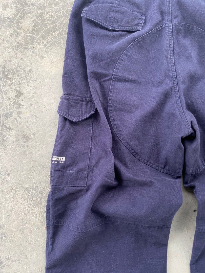 Vintage Stussy army cargo pants, Men's Fashion, Bottoms, Jeans on Carousell