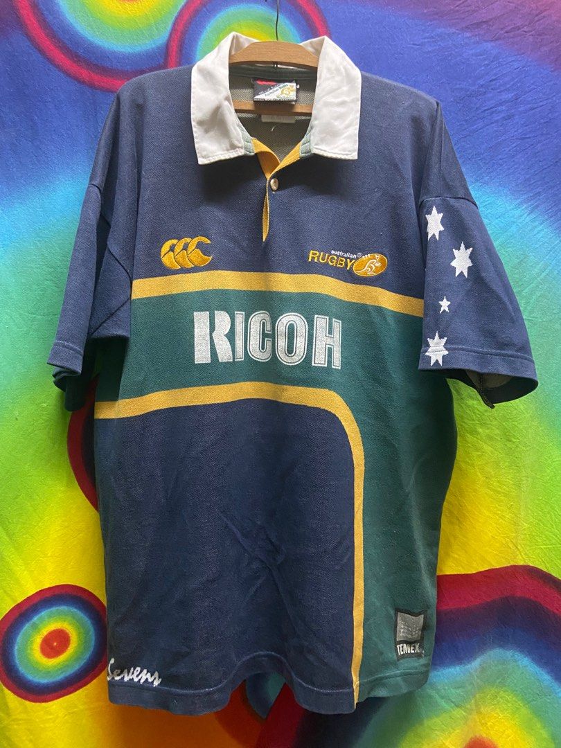 Vintage Wallabies rugby jersey temex