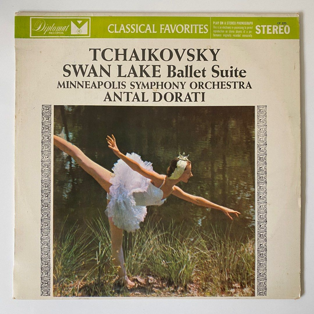 Toys,　(1961　on　Suite　Antal　Tchaikovsky,　Ballet　Zealand　Symphony　Hobbies　–　New　Vinyls　Carousell　Minneapolis　Original),　Orchestra,　Music　Dorati　Media,　Swan　Lake