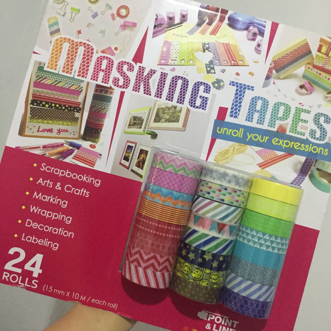 Washi Tapes from Costco Japan, Hobbies & Toys, Stationary & Craft
