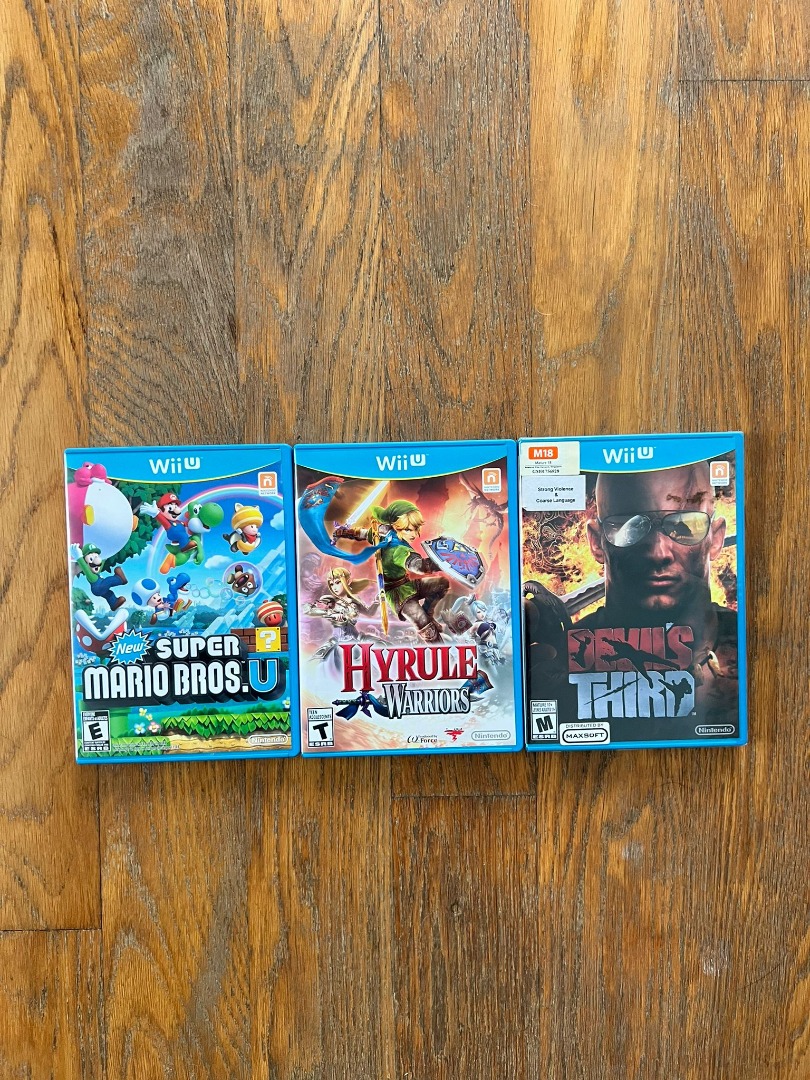 Wii U Games, Video Gaming, Video Games, Nintendo on Carousell