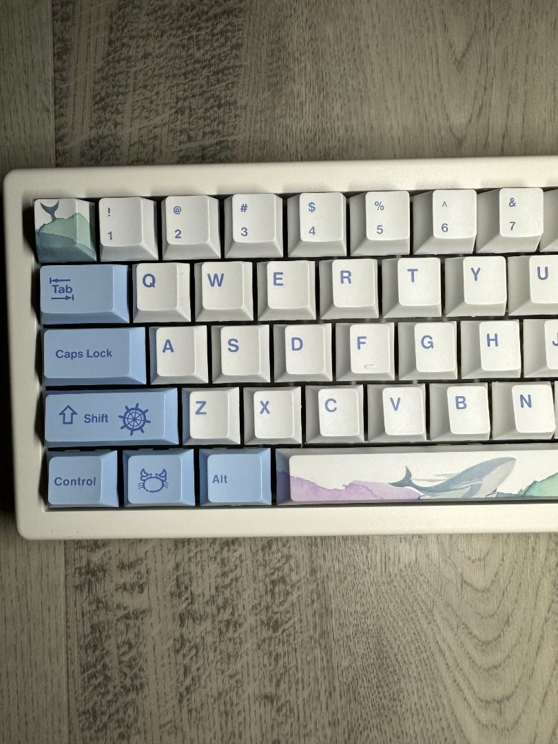 Wireless/Wired Custom 65% Mechanical Keyboard, Computers & Tech, Parts ...