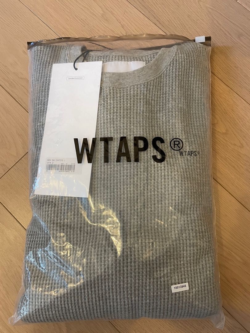 WTAPS Waffle LS 22AW size 2, 男裝, 上身及套裝, 衛衣- Carousell