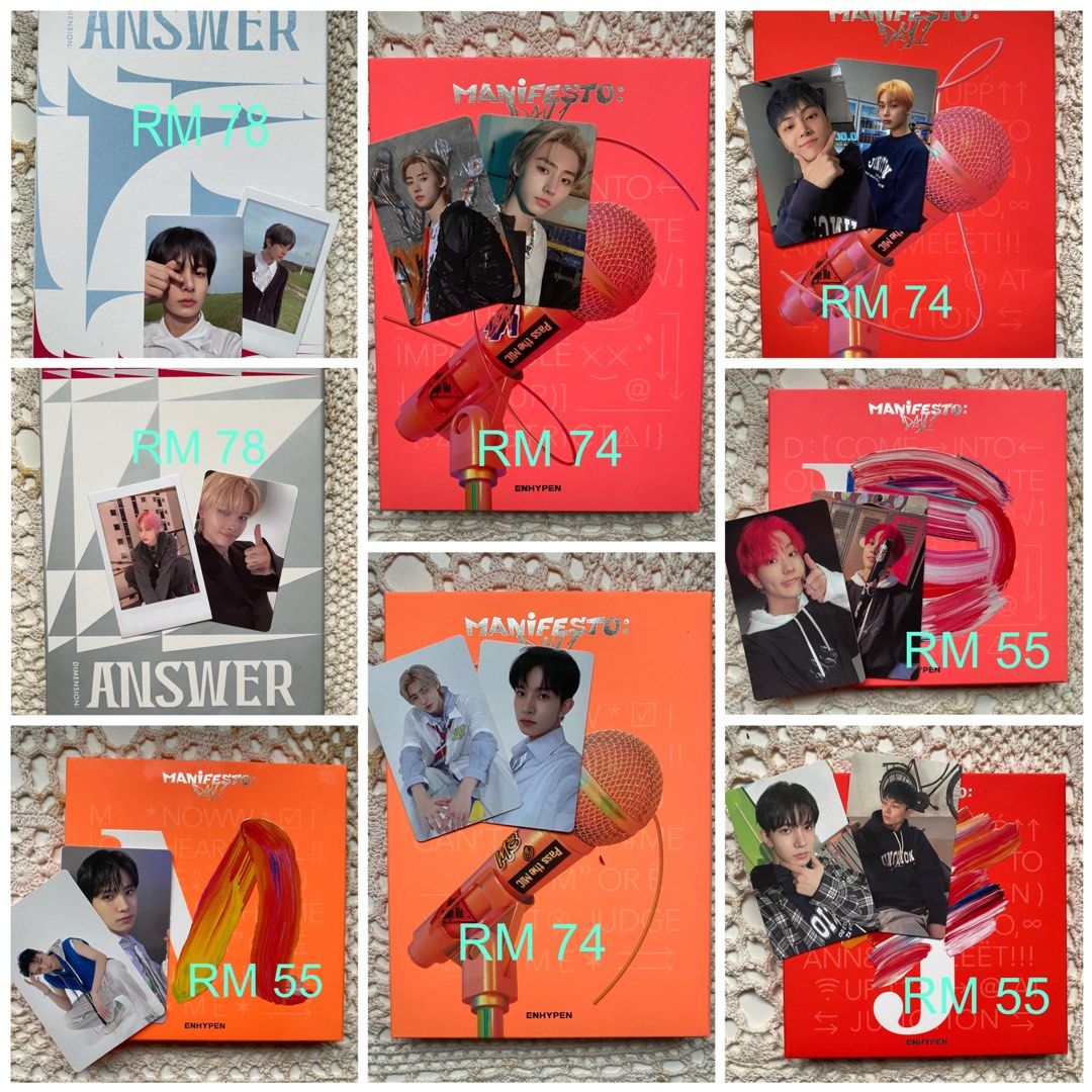 WTS ENHYPEN ALBUM, Hobbies & Toys, Collectibles & Memorabilia, K-Wave