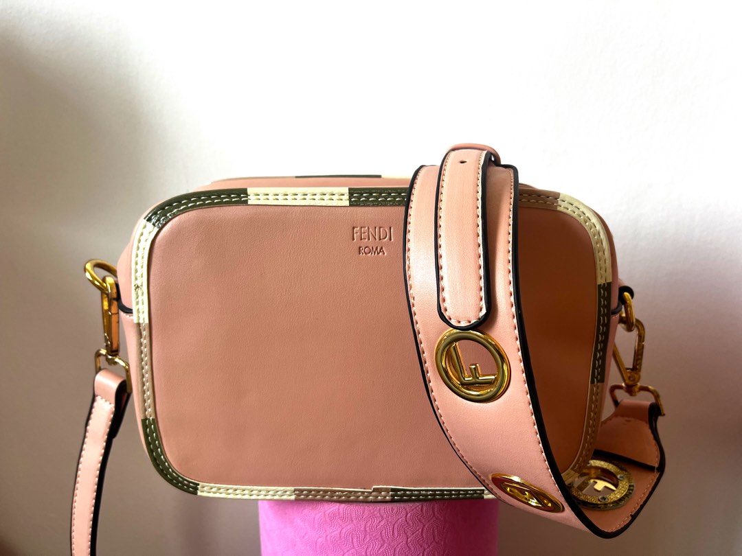 Fendi top camera strap