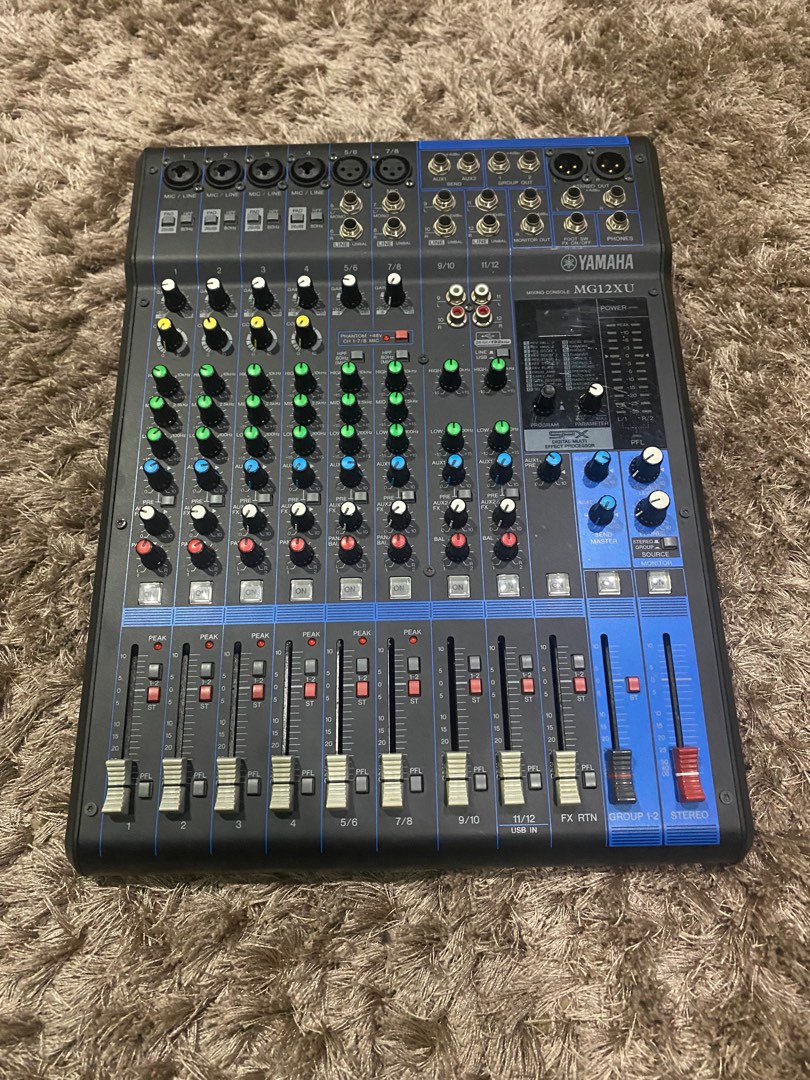 Yamaha MG12XU Mixer, Audio, Other Audio Equipment on Carousell