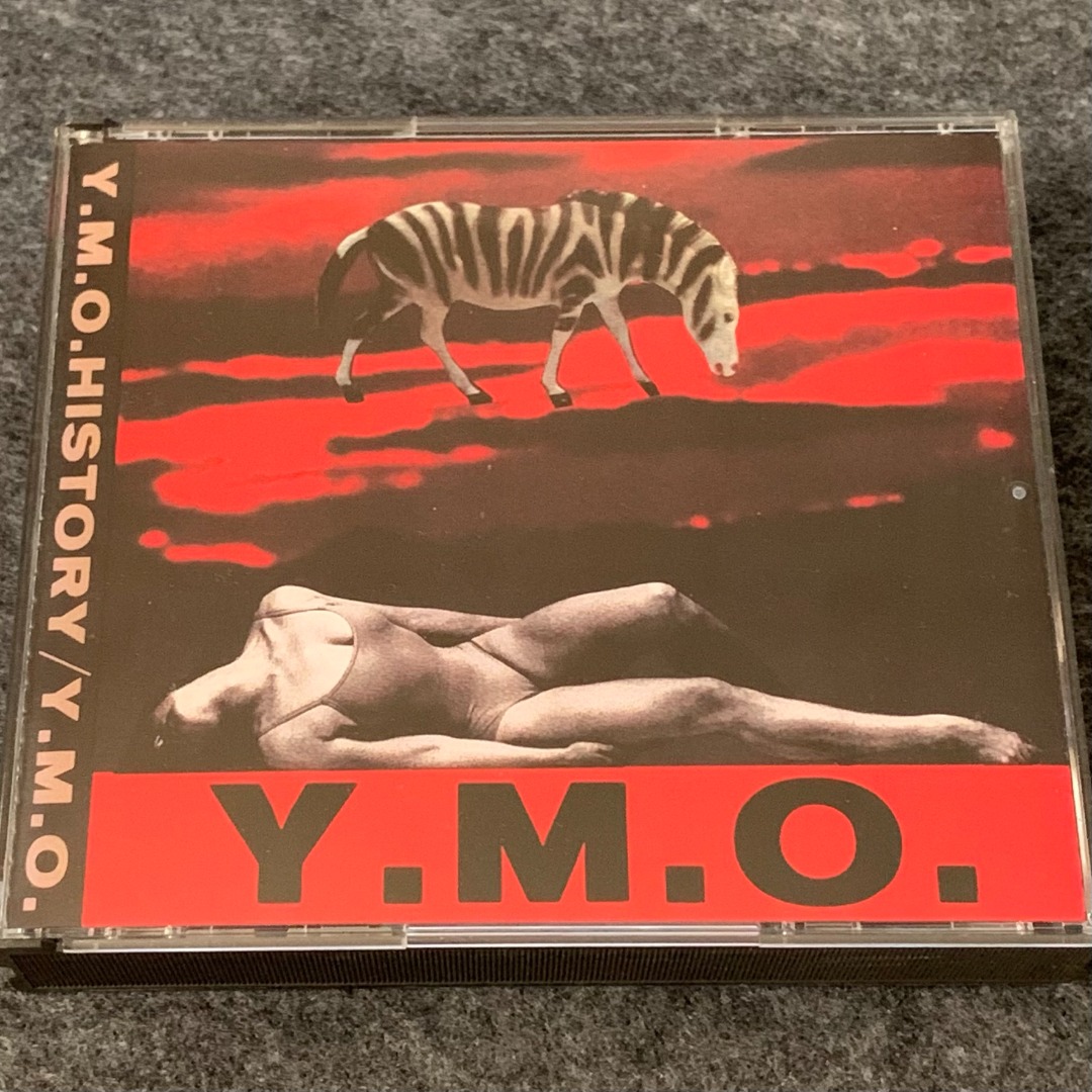 YMO - HISTORY 日版厚盒精選雙CD 附側紙坂本龍一細野晴臣高橋 