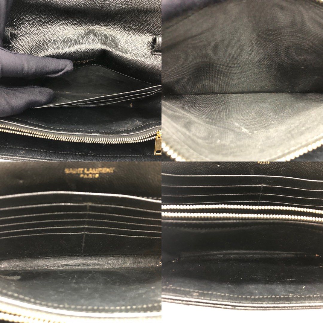 YSL ENVELOPE CHAIN WALLET 237011573 , Luxury, Bags & Wallets on Carousell