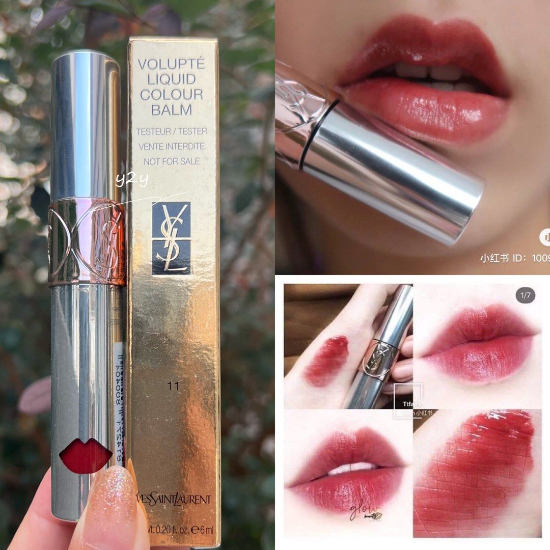 YSL Volupte Liquid Colour Balm (Tester) 6ml, Beauty & Personal Care, Face,  Makeup on Carousell