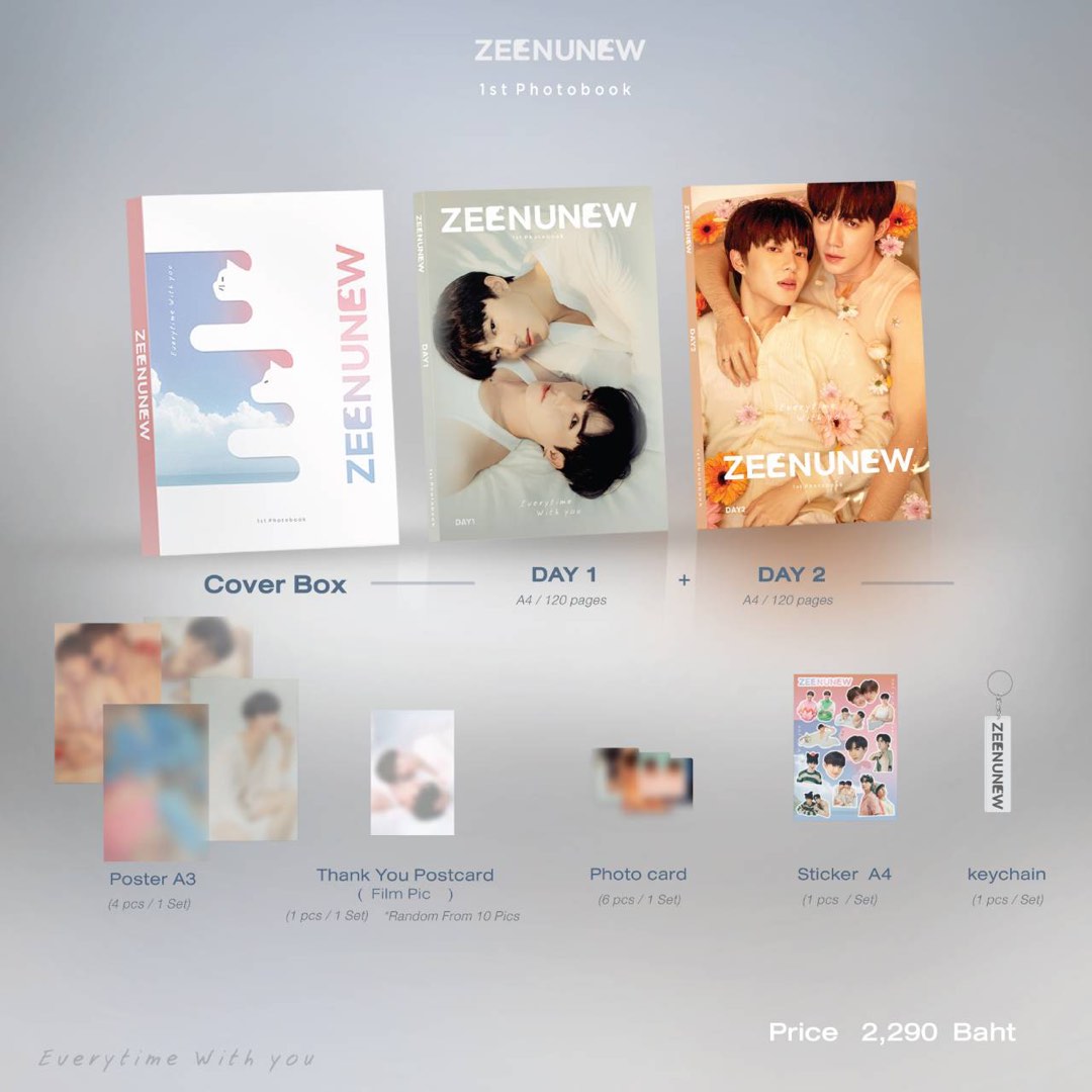 ZeeNunew 1st photobook, 預購- Carousell