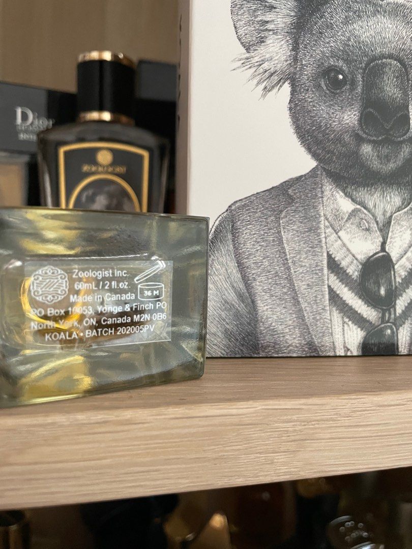 Zoologist Koala 60ml Beauty Personal Care Fragrance