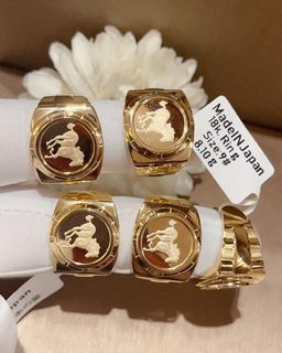 18K Japan Gold Ring For Men (3380/g)