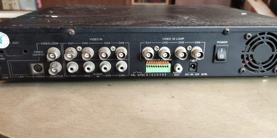 4 channel CCTV recorder, Furniture &