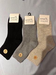 韓國純綿襪